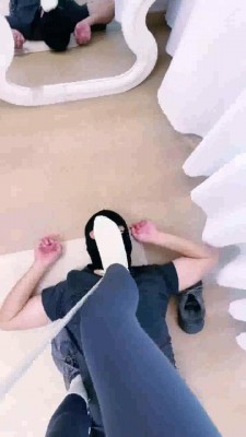 图片[4]_【无恙】瑜伽裤S-掐脖腿绞窒息场/闻舔白袜脚捂脸_HD绳艺资源