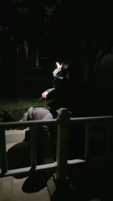 图片[12]_【桃幼幼】户外楼道遛狗-铆钉高跟踩踏_HD绳艺资源