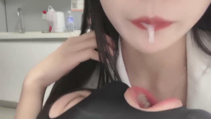 图片[3]_【于于鱼】口吐喂酸奶口水-拉丝十足_HD绳艺资源