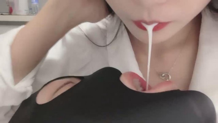 图片[5]_【于于鱼】口吐喂酸奶口水-拉丝十足_HD绳艺资源