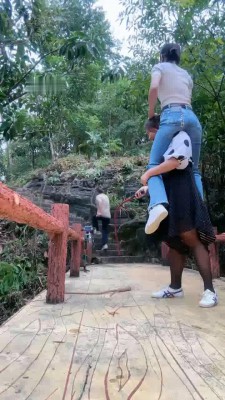 图片[5]_【高难度挑战美学】双S野外绳艺技巧处刑【双视角版】_HD绳艺资源