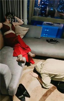 图片[2]_【映雪夫妻】红裙气质S-下跪求主人虐废_HD绳艺资源