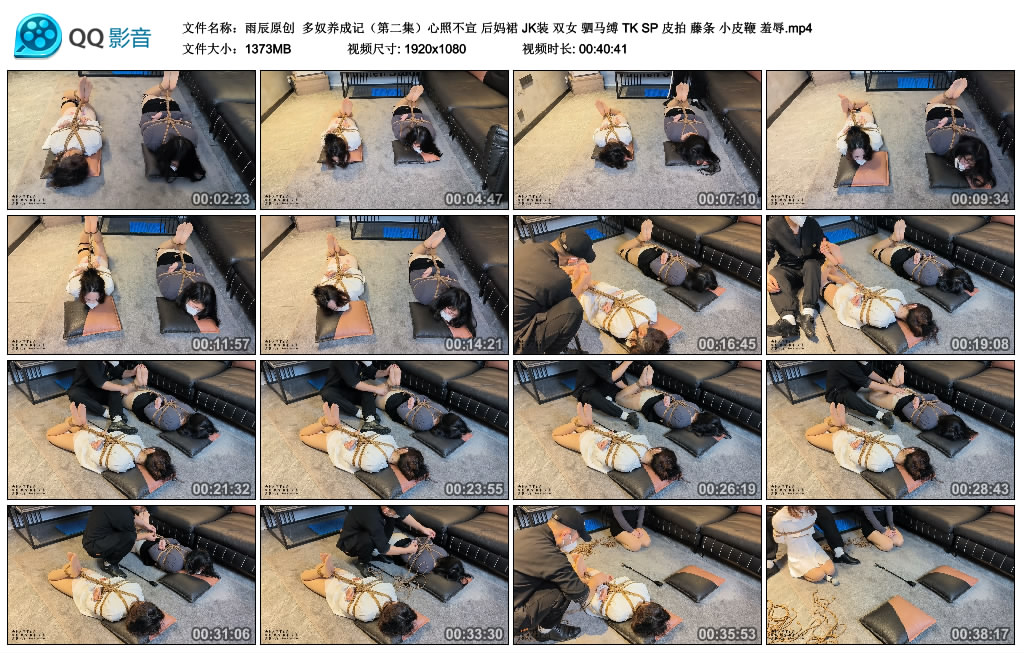 【雨辰原创】 多奴养成记（第二集）_HD绳艺资源