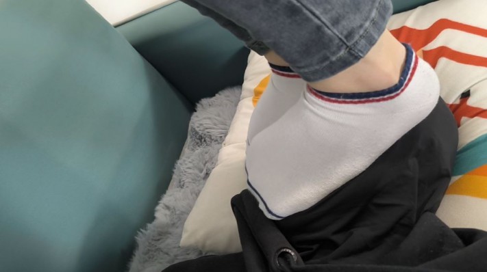 图片[3]_【女神学院·稚主kk】棉袜牛仔裤艺术训练_HD绳艺资源