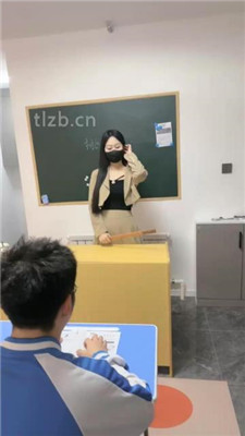 【桃幼幼】教室场景调-体罚猥琐学生狗_HD绳艺资源