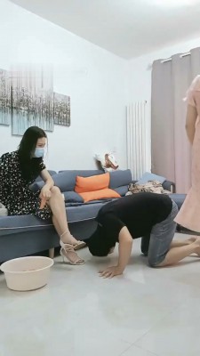 【朱迪绳艺导师】双S-伺候洗脚踩踏喂食【双视角版】 bf33243_HD绳艺资源