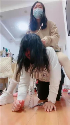 图片[10]_【桃子老师】小白鞋棉袜萝莉主楼道遛狗_HD绳艺资源