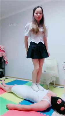 【艾琳】小白鞋棉袜/高跟全体重踩踏-塞嘴-骑马_HD绳艺资源