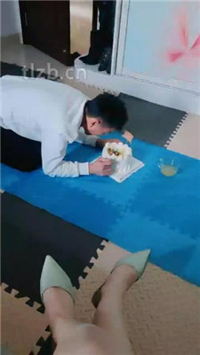 图片[3]_【魅影女神】给狗做特殊的生日蛋糕_HD绳艺资源