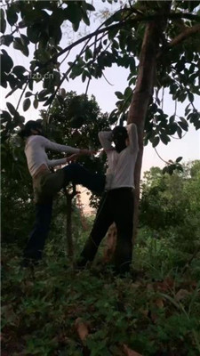 图片[15]_【高难度挑战美学】双S-女神户外遛狗-绑树上酷刑惩治【双视角版】_HD绳艺资源