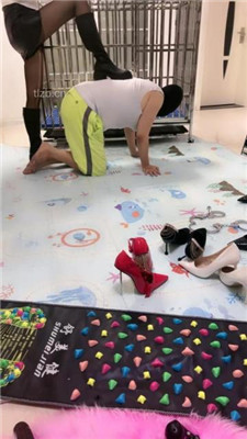 图片[13]_【狠欣然】圈养犬化虐待情侣奴【中】_HD绳艺资源