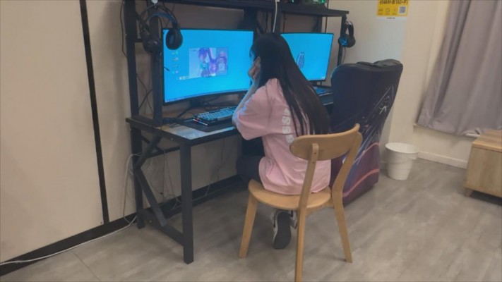 【无双工作室】剧情：网管被客人调成狗_HD绳艺资源