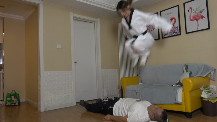 图片[5]_【领主老大】跆拳道女主暴虐肥狗_HD绳艺资源