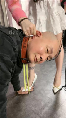 图片[4]_【领主老大】聋哑狗悲惨人生-高跟踩踏/揪耳朵/十字架绳艺技巧训练_HD绳艺资源