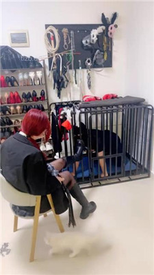 图片[5]_【雯雯】狗笼圈养家奴_HD绳艺资源