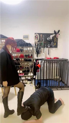 图片[11]_【雯雯】狗笼圈养家奴_HD绳艺资源