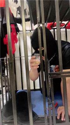 图片[14]_【雯雯】狗笼圈养家奴_HD绳艺资源