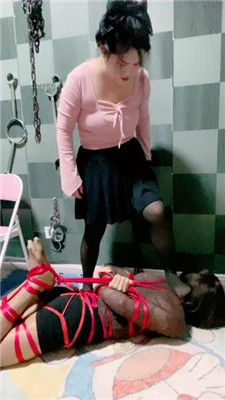 图片[3]_【盈盈】五花大绑囚禁变装狗_HD绳艺资源