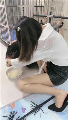图片[14]_【狠欣人】母畜-脚喂食-反绑囚禁-训练虐-狗笼舔脚_HD绳艺资源