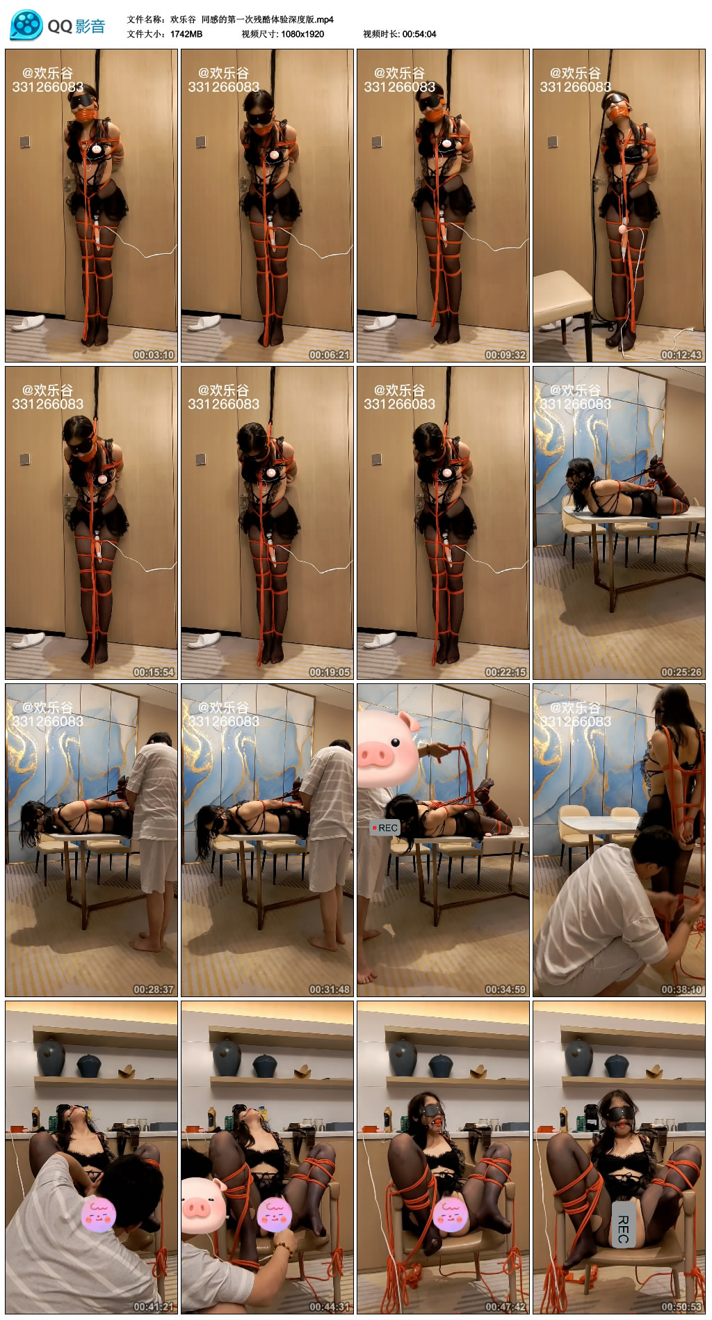 【欢乐谷】 同感的第一次残酷体验深度版_HD绳艺资源