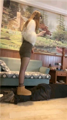 【领主老大】雪地靴-高跟全体重跳踩_HD绳艺资源