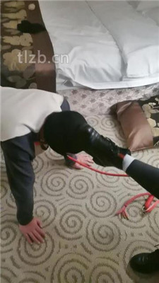 【大美】锁狗面试-棉袜深吸/鞋底崇拜_HD绳艺资源