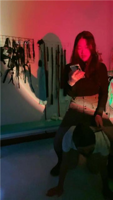 图片[12]_【月亮绳缚】长靴黑丝跪舔/踩踏/虐打/虐乳/窒息_HD绳艺资源