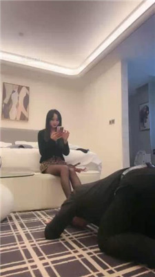 【文希】模特S-黑丝美腿诱惑暴击奴才_HD绳艺资源