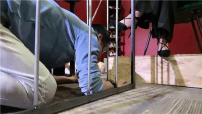 【冰凌】刑房狗笼圈养囚禁虐_HD绳艺资源