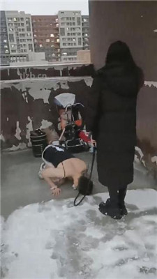 图片[2]_【小殿下】冰天雪地户外训练_HD绳艺资源