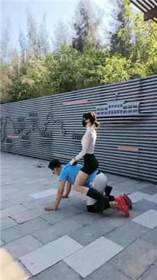 图片[5]_【高难度挑战美学】户外公园花式虐骑/马背上享受午后阳光_HD绳艺资源