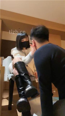 图片[2]_【木秋S】跪舔长靴原味肉丝脚/虐乳_HD绳艺资源