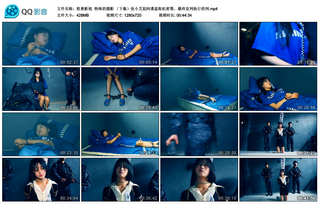 【胜景影视】 特殊的摄影 （下集）张小艾犯间谍盗取机密罪，最终宣判执行绞刑_HD绳艺资源