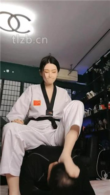 【松紫】跆拳道女神重度踢踹虐打