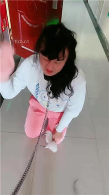 图片[9]_【桃子老师】楼道公开遛狗处刑_HD绳艺资源