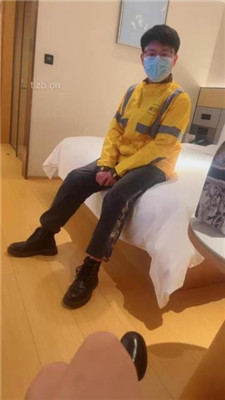 【盖洛】挑战迟到的外卖员-短靴原味黑棉袜_HD绳艺资源