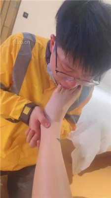 图片[5]_【盖洛】挑战迟到的外卖员-短靴原味黑棉袜_HD绳艺资源