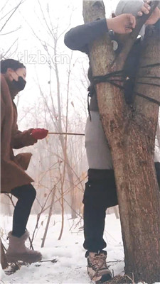 图片[8]_【卡罗琳】户外冰天雪地调-绳艺技巧棍棒重度sp_HD绳艺资源