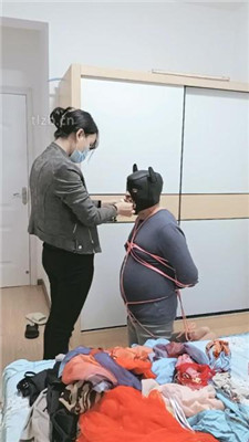 【朱迪绳艺导师】五花大绑-全包狗头_HD绳艺资源