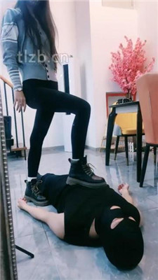 【护短】短靴高跟-全体重踩踏_HD绳艺资源