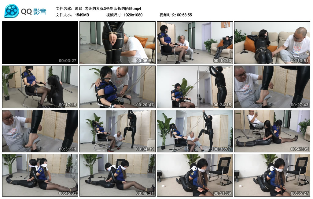 【逍遥】 老金的复仇3杨副队长的陷阱_HD绳艺资源