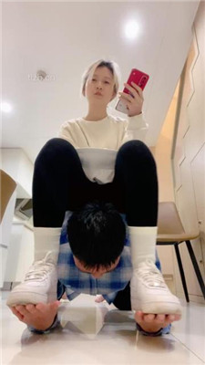 图片[4]_【甜味药丸】白袜瑜伽裤-口枷塞嘴/踩狗头狗爪/舔脏鞋底_HD绳艺资源