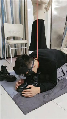 图片[19]_【珈瑶】驯化家奴做擦鞋器【续集】_HD绳艺资源