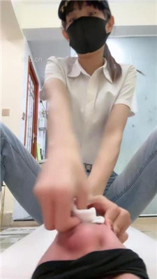 图片[2]_【美娜格格】气味控制-白袜塞嘴重度耳光_HD绳艺资源