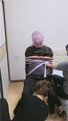 【朱迪绳艺导师】双S-五花大绑/裹头窒息【双视角版】_HD绳艺资源