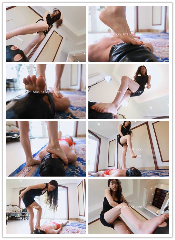 【H.P.L栖心之栈】—芷晴劫踩富商_HD绳艺资源