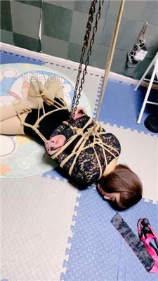 图片[4]_【盈盈】五花大绑艺术装置塞嘴囚禁_HD绳艺资源