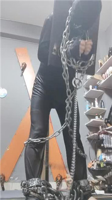 【东营天香百合】枷锁手铐多重囚禁_HD绳艺资源