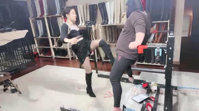 【月影儿】堵嘴绳艺技巧固定-连环重度提档【三视角版】_HD绳艺资源