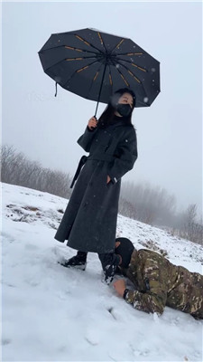 图片[19]_【辣姐】冰天雪地公开处刑挑战狗_HD绳艺资源